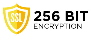 Secure 256-Bit SSL Encryption